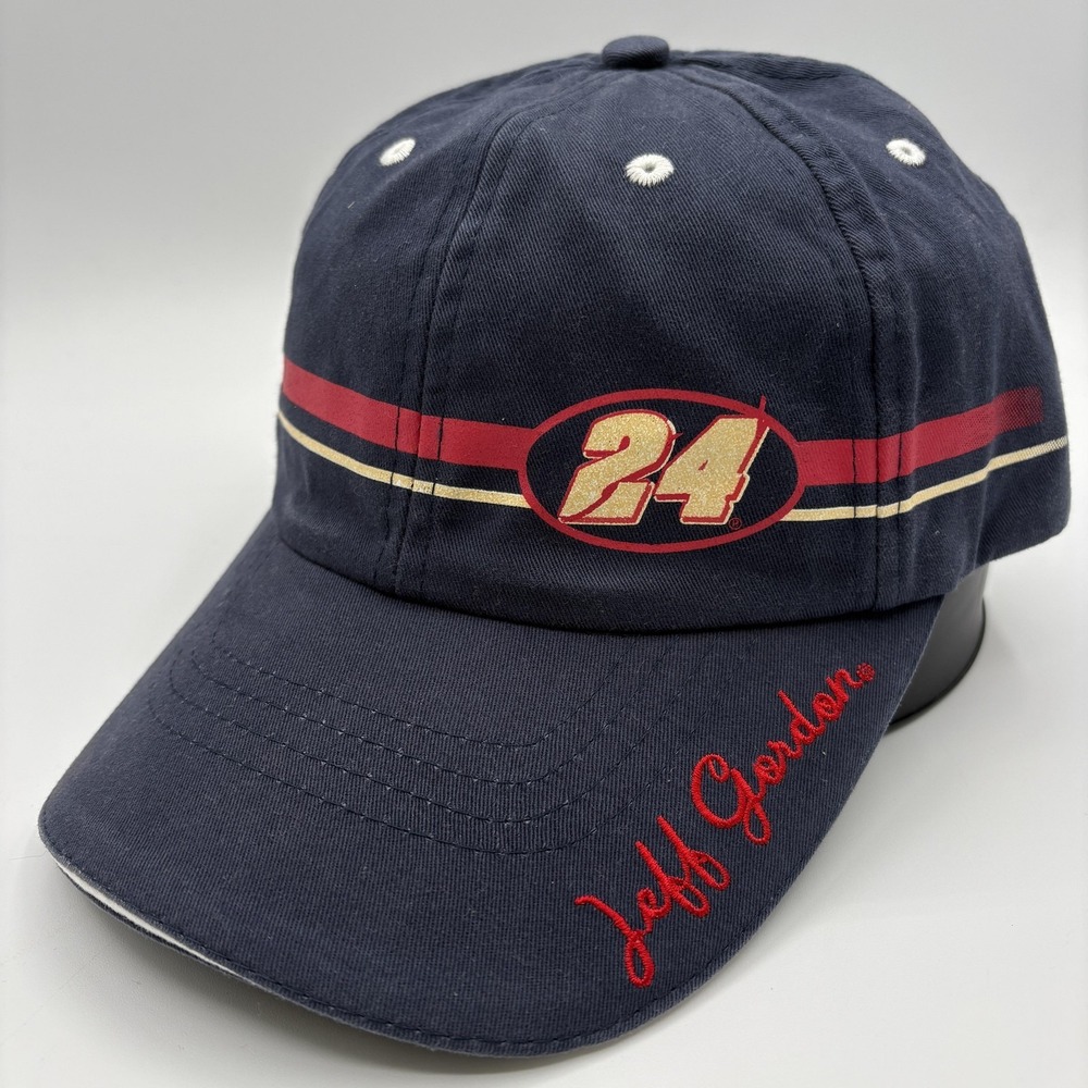 Vintage Jeff Gordon Chase Authentics Womens Hat Strap Back DuPont Cap 24 NASCAR